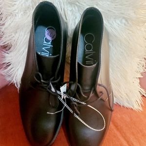 Men's Black Calvin Klein dress shoes